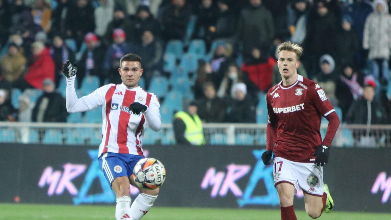 Oțelul Galați - Rapid București 1-1, în etapa 26 din Superliga. „Oțelarii” obțin un egal nesperat în fața giuleștenilor