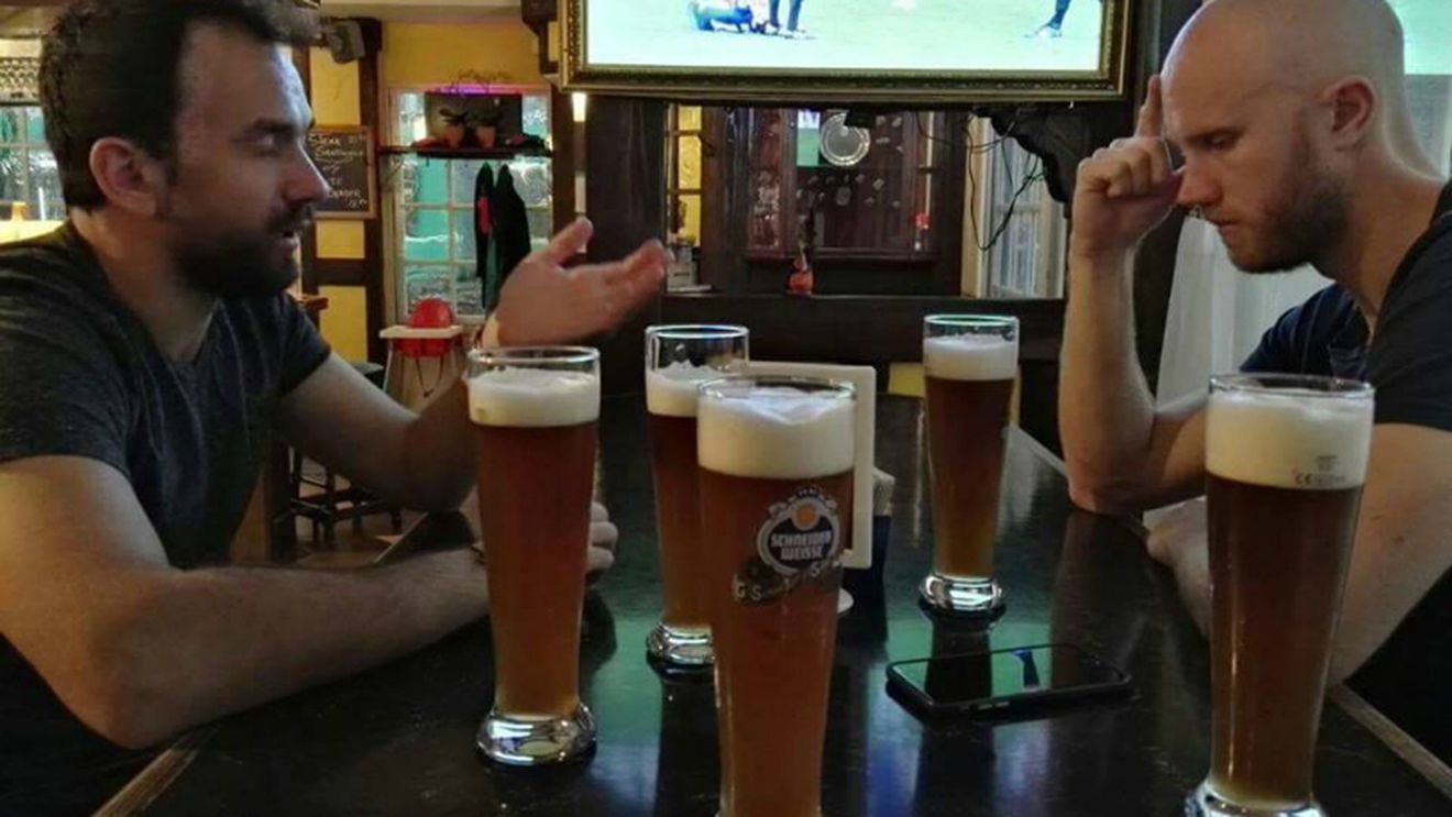 FOTO | Antrenament cu "halbere". Florin Mergea și Dominic Inglot s-au pregătit într-un mod inedit pentru turneul de la Basel