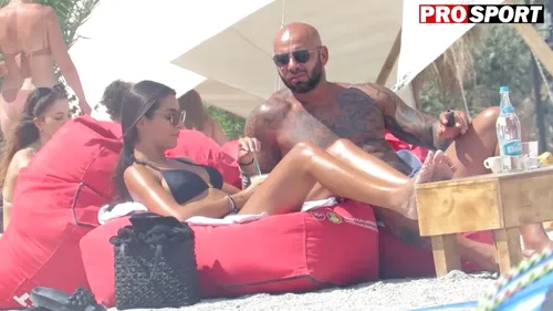 Giani Kiriță, like a boss! Cum și-a făcut apariția la plajă fostul dinamovist alături de iubita lui | FOTO & VIDEO EXCLUSIV