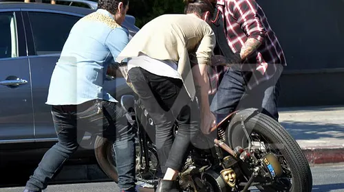 David Beckham, implicat într-un accident de motocicletă, la Los Angeles