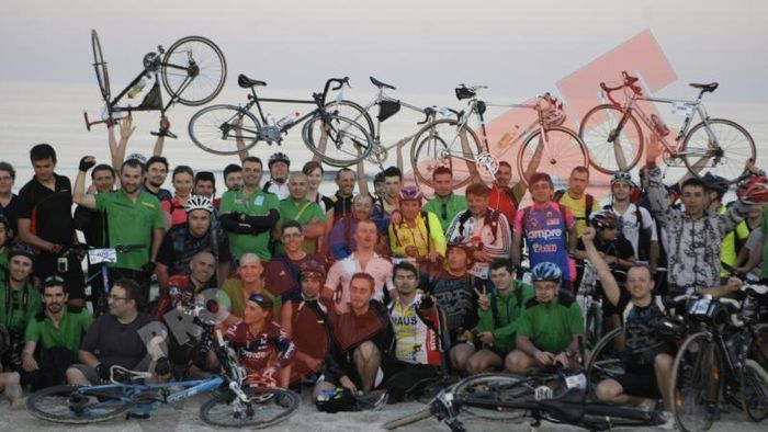 FOTO Participanții la evenimentul "ProSport cu bicicleta la mare" au ajuns pe litoral: 280 de km în două zile