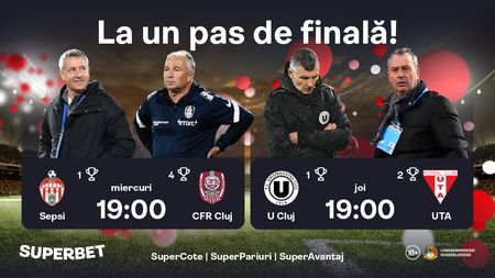 ADVERTORIAL | Penultimele dueluri în lupta pentru Cupă!