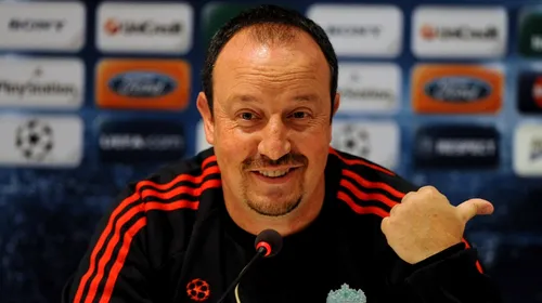 „Benitez a semnat un nou contract pe cinci ani!** Nu are rost să vorbim despre plecarea lui!”