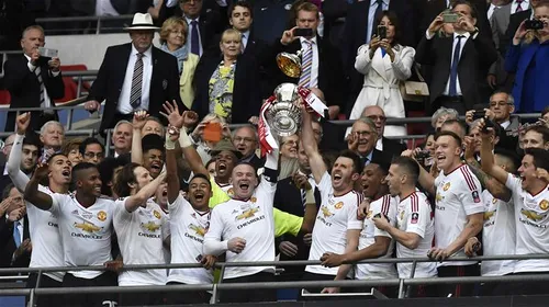 Manchester United a câștigat Cupa Angliei! Primul trofeu cucerit de Van Gaal pe Old Trafford, după un gol marcat în prelungiri. BBC anunță că olandezul va fi înlocuit oricum cu Jose Mourinho