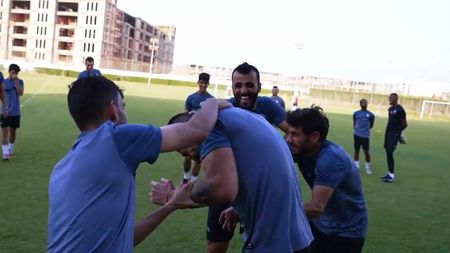 Ce a pățit fiorosul Andrei Burcă imediat cum a ajuns în Arabia, după transferul de la CFR Cluj! Ce a fost pus să facă fostul căpitan al ardelenilor | VIDEO