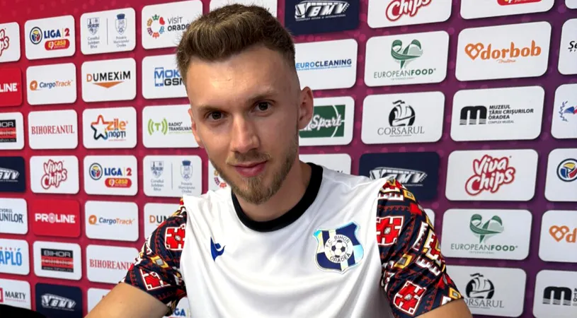 Erik Lincar îi dă o șansă la FC Bihor unui fost elev al său la Turris Oltul și U Cluj. Nou-venitul are doar 19 minute jucate în 2025 la Gloria Buzău