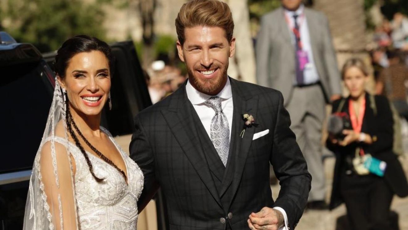 Julio Baptista, printre invitați la nunta lui Ramos cu Pilar Rubio! GALERIE FOTO | Adevăratul motiv pentru care a lipsit Zidane