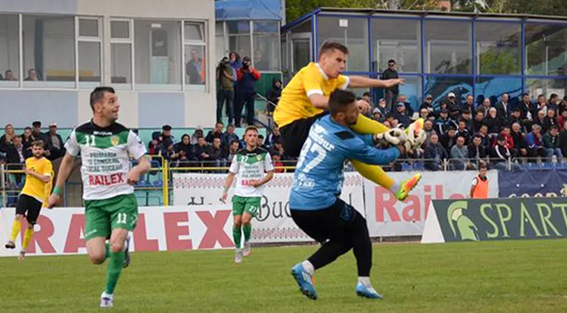 FC Brașov s-a împiedicat la Suceava și se îndepărtează de locurile promovabile.** 