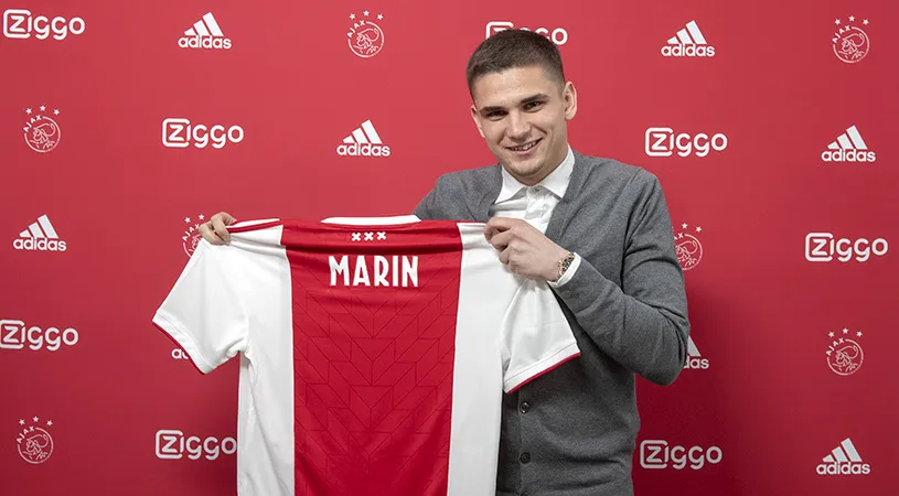 Oficialii lui Ajax s-au săturat de comparația dintre Răzvan Marin și Frenkie de Jong. Edwin van der Sar a lămurit lucrurile