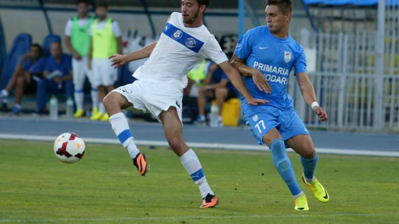 FC Viitorul a remizat cu Gloria Buzău, scor 1-1, într-un meci amical