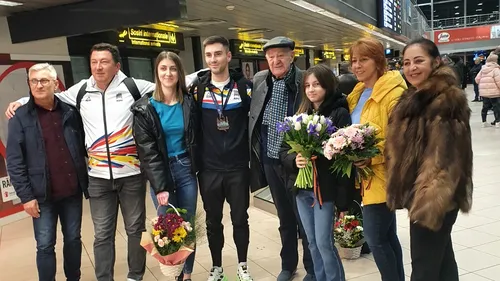 Cum a fost primit Gabriel Bitan după medalia de bronz de la Campionatul European de Atletism de la Istanbul | FOTO