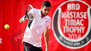 FOTO It's Hane Time. Victor s-a calificat în turul doi la Năstase-Țiriac Trophy, după 6-3, 6-4 cu Sela. Urmează Simon: "Pleacă favorit"