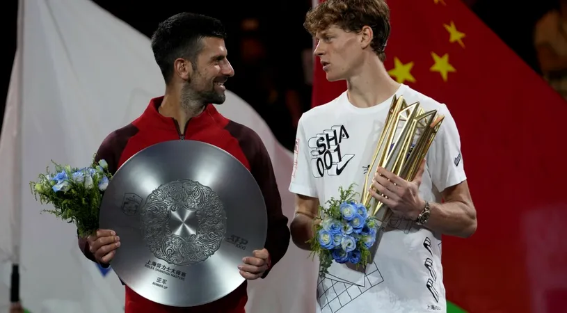 În plin scandal de dopaj, Jannik Sinner l-a învins iar pe Novak Djokovic şi a câştigat turneul ATP 1000 de la Shanghai