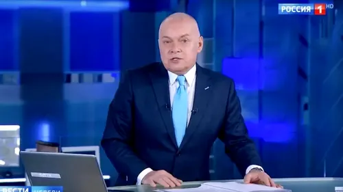 Prezentatorul televiziunii de stat a Rusiei a făcut un anunț tulburător, care i-a blocat pe toți cei care urmăreau emisiunea: „Avem 500 de focoase nucleare cu care putem distruge SUA și toată țările NATO! La ce ne mai trebuie o lume, dacă Rusia nu e în ea?”