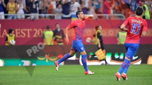 De la Reghe, cu drag!** Steaua – „U” Cluj 5-1! „Dublă” Rocha, „dublă” și Cristi Tănase, gol și pasă de gol Rusescu