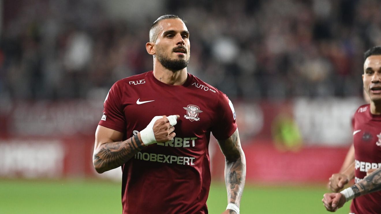 Rapid, ofertă pentru Marko Dugandzic. Atacantul nu a stat pe gânduri