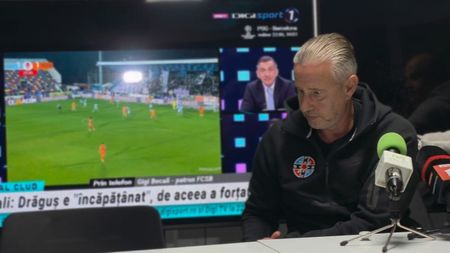 Reghecampf n-a stat pe gânduri la conferință: a răspuns la ce a zis Gigi Becali la TV și a dezvăluit de ce l-a schimbat pe Muhar la pauză!