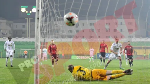 SC Vaslui – „U” Cluj 2-0. Echipa lui Ciobotariu scapă de ultima poziție din clasament, iar „Șepcile roșii” rămân fără victorie în acest sezon