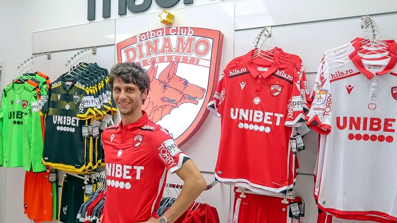 OFICIAL | Dinamo l-a transferat pe Diego Fabbrini. Italianul a semnat pe trei ani