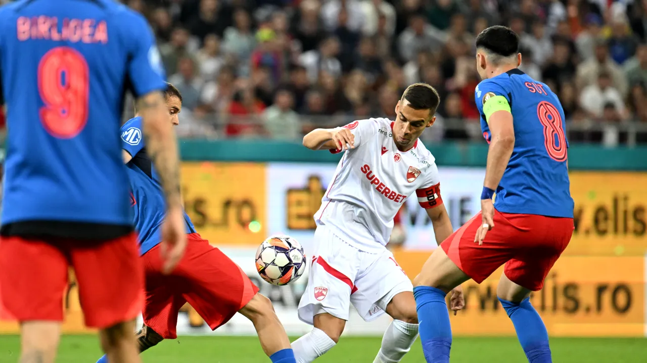 Cătălin Cîrjan a fost o „fantomă” pe teren și și-a pus cenușă în cap, după FCSB – Dinamo 3-1: „Nu putem juca în halul ăsta!”