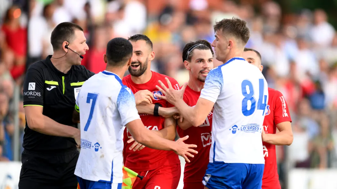 Scandalos! E dorită FC Bihor în Liga 2, oricum, în orice condiții? Arbitrul Motan a ”zgâriat” rău Ghiroda, cu două simulări transformate în penalty-uri, una mutată în careu, și o eliminare | VIDEO