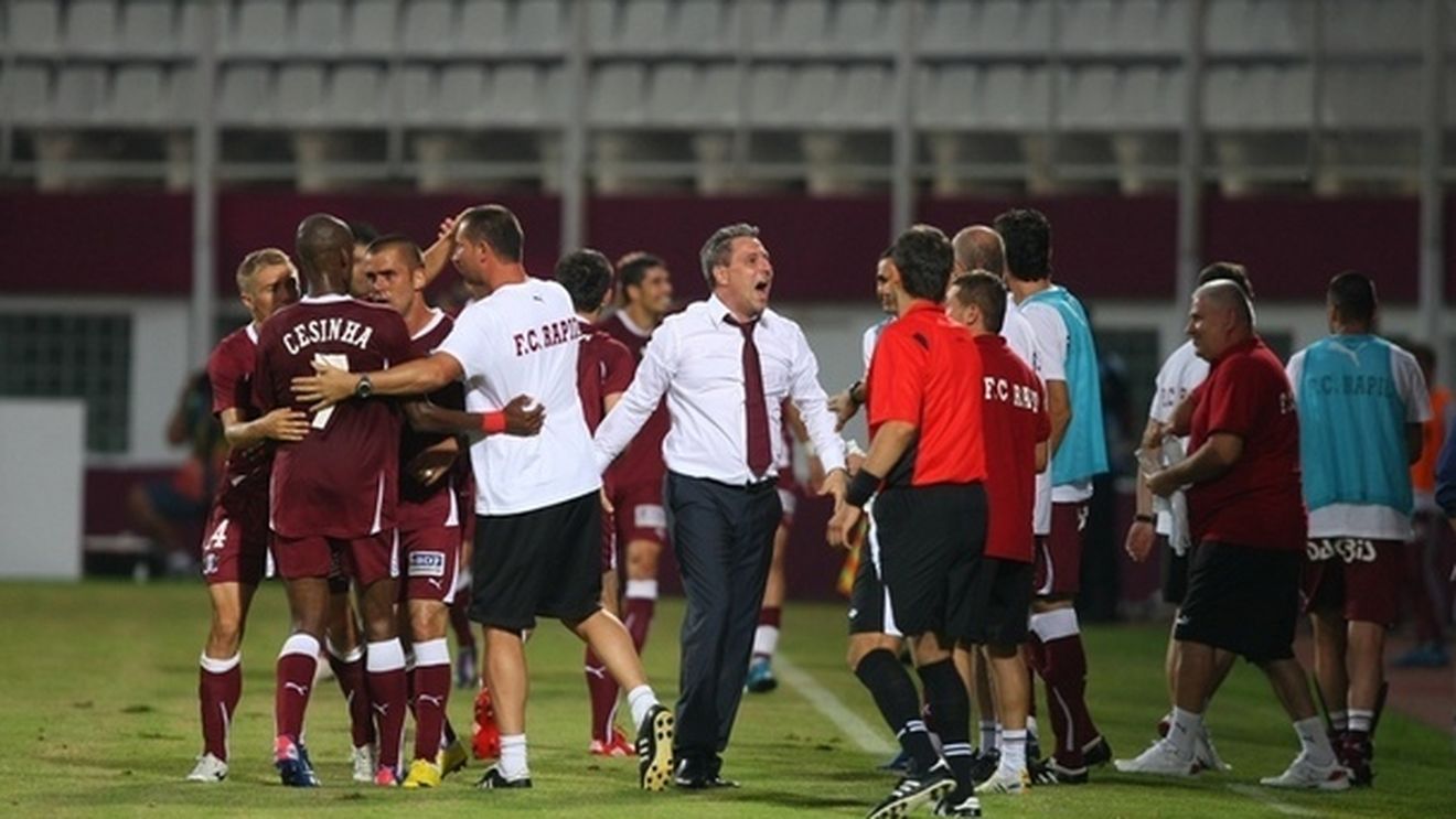 "Ne reamintim de un derby de tradiție, dar Rapid nu se poate încurca cu Petrolul! Obiectivul nostru e câștigarea Cupei"
