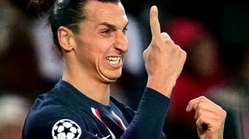 VIDEO Moment jenant în care a fost surprins Ibrahimovic!** Gestul care l-a scos din sărite pe atacantul suedez