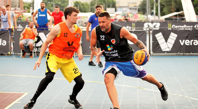 A doua ediție a ligii de baschet 3x3, într-un an. Veranda 3x3 League debutează cu cea mai spectaculoasă categorie: open masculin