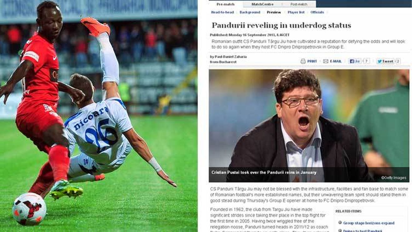 UEFA, impresionată de Pandurii. Cum o caracterizează pe "Ajax de România" și ce jucători îi vor călca pe urme lui Chiricheș