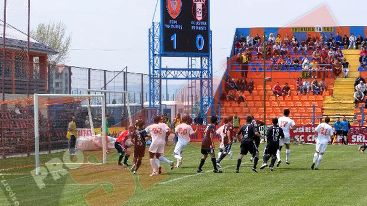 Obiectiv îndeplinit!** FCM Târgu Mureș - Astra 1-0