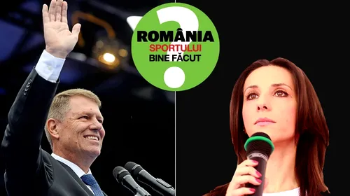 Vom avea România sportului bine făcut? Campionii își întreabă președintele. Umorul Andreei Răducan și Santa Klaus Iohannis: „Ce cadouri ați pregătit pentru sport și sportivi?” | VIDEO