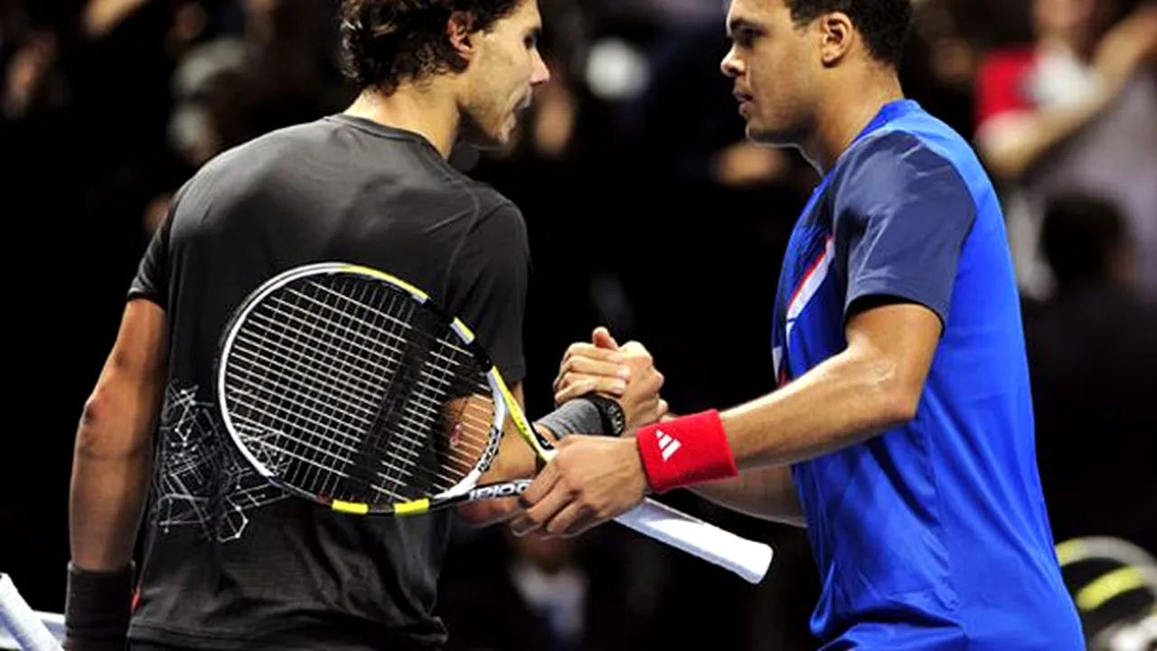 Pe muchie de cuțit! Nadal și Tsonga au oferit un adevărat thriller în semifinalele de la Shanghai