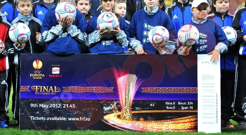 S-au lansat biletele și logo-ul FINALEI** Europa League de pe Național Arena! 20.000 de tichete pentru români! VEZI prețurile și toate detaliile