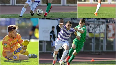 ASU Poli încheie cu capul sus sezonul pe Știința.** Timișorenii i-au dat în meciul cu Foresta debutul în Liga 2 lui Alexandru Gașpar, un puști de doar 15 ani