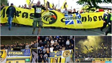 Rivalitatea Petrolul - Steaua, exportată în Olanda. Suporterii "găzarilor" și cei ai echipei Vitesse Arhnem, mesaje "de dulce" la derby-ul local cu NEC Nijmegen, a cărei galerie este înfrățită cu cea stelistă
