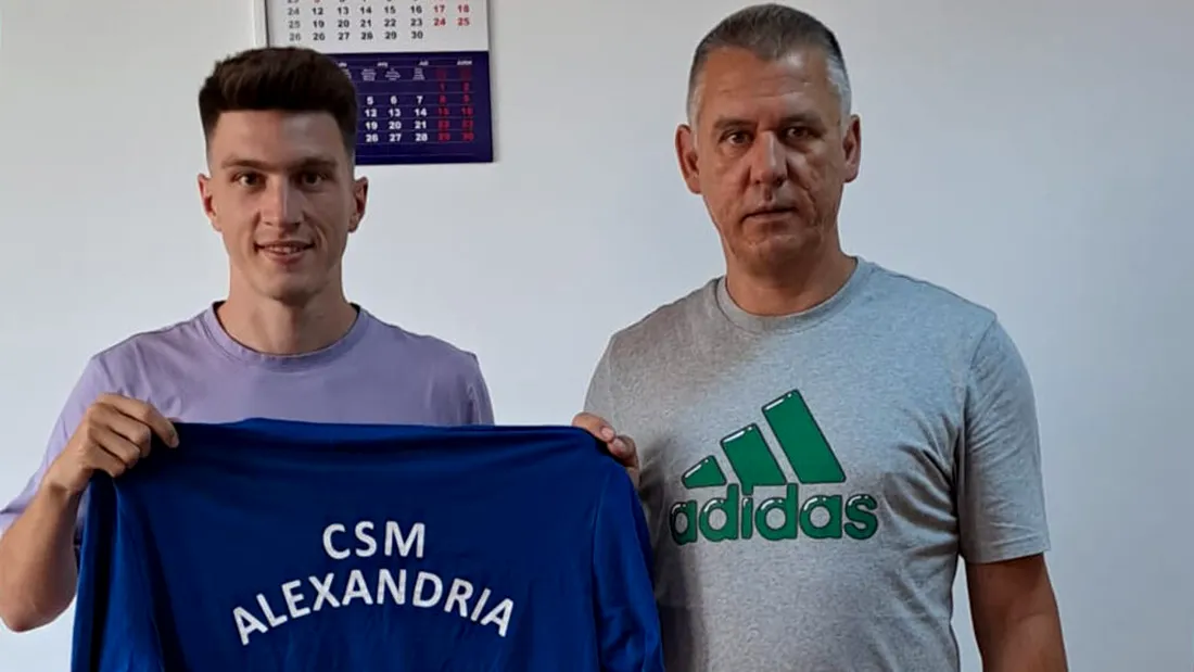 CSM Alexandria s-a despărțit în timp record de prima achiziție a verii. Contractul cu Claudiu Borțoneanu, reziliat după doar un joc: ”Am fost trimis pe margine, nu știu motivul”