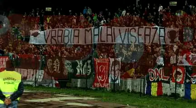 De ce nu a fost depunctată Dinamo** 'S-a probat existența unui singur banner și a unei singure scandări'