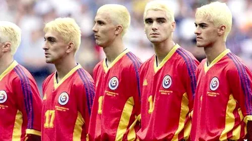 Vă mai aduceți aminte „naționala blondă” din 1998?** VIDEO Irlandezii au preluat modelul lansat de români