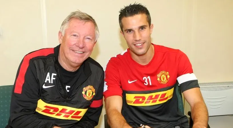 OFICIAL** Robin van Persie a semnat un contract valabil până în 2016 cu Man United