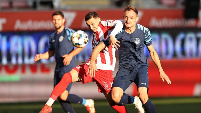 UTA - Metaloglobus 2-0, Live Text Online, în etapa 15 a Superligii. Pospelov înscrie cu o lovitură de cap imparabilă, lângă bară