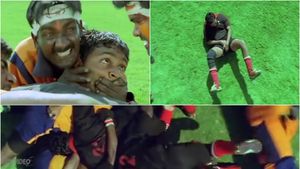 VIDEO DE OSCAR :) Cel mai tare clip pe care îl poți vedea astăzi! Cum se "joacă" rugby la Bollywood