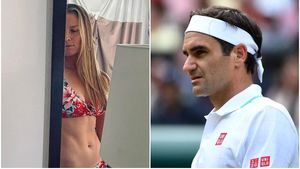 O rivală a Simonei Halep, reacție neașteptată: „Pot rămâne blocată în lift cu Roger Federer?" GALERIE FOTO