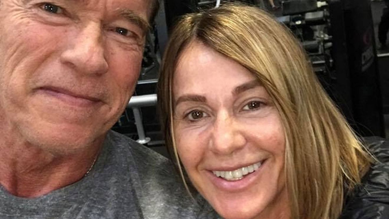 IMAGINEA ZILEI | "Nice to see The Terminator". Nadia și Arnold, într-o poză de nota 10 