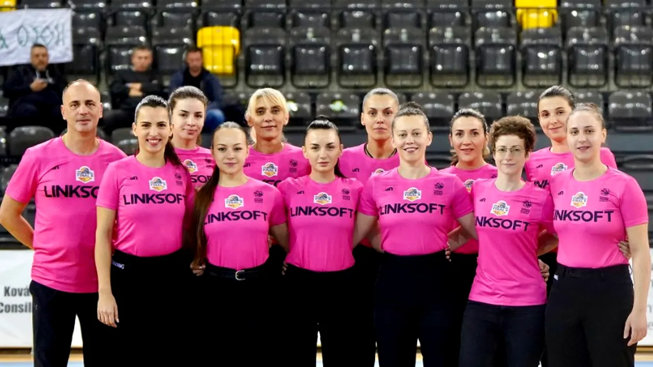 Știm finala Cupei României la baschet feminin! Toate meciurile turneului Final 8 arbitrate de 11 femei și un bărbat. Care e motivul