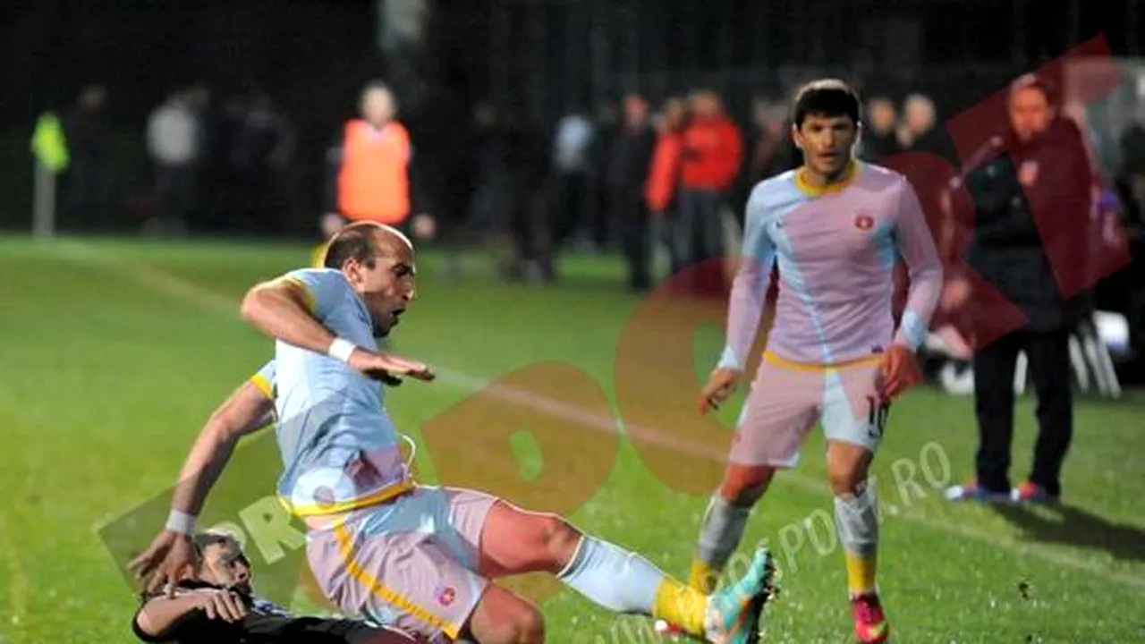 Steaua suferă și evită pe final încă o înfrângere!** Pârvulescu și-a trecut numele între marcatori: 