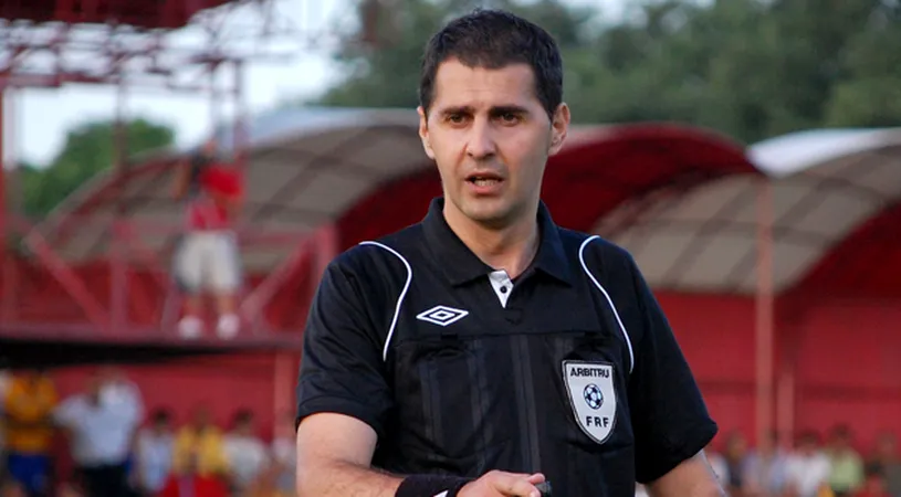Robert Dumitru va conduce** partida FC Botoșani - Viitorul