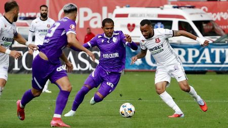 FC Hermannstadt - FC Argeș 0-1, în etapa 11 din Superliga. Vedeta Caio Ferreira duce trupa din Trivale la un punct de lider!