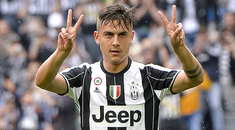 Juventus a câștigat derby-ul cu AC Milan! Dybala a adus victoria din penalty, în minutul 90+7