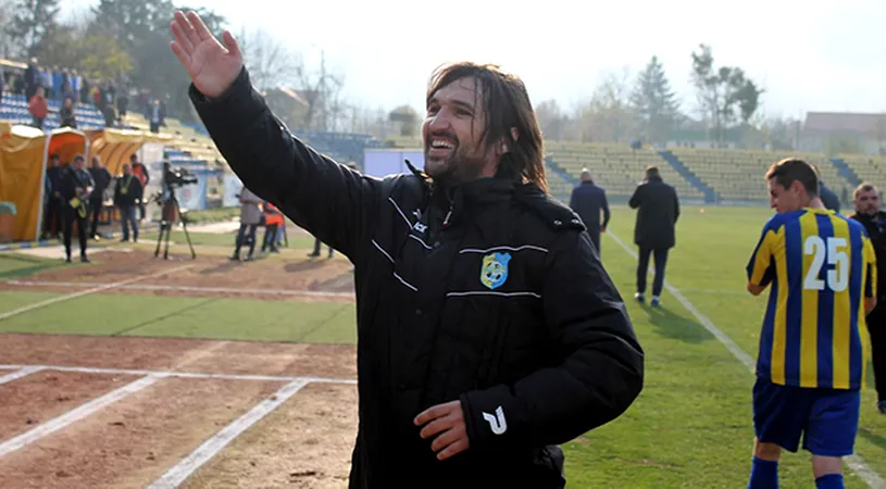 Alexa, mulțumit după remiza cu FC Hermannstadt. 