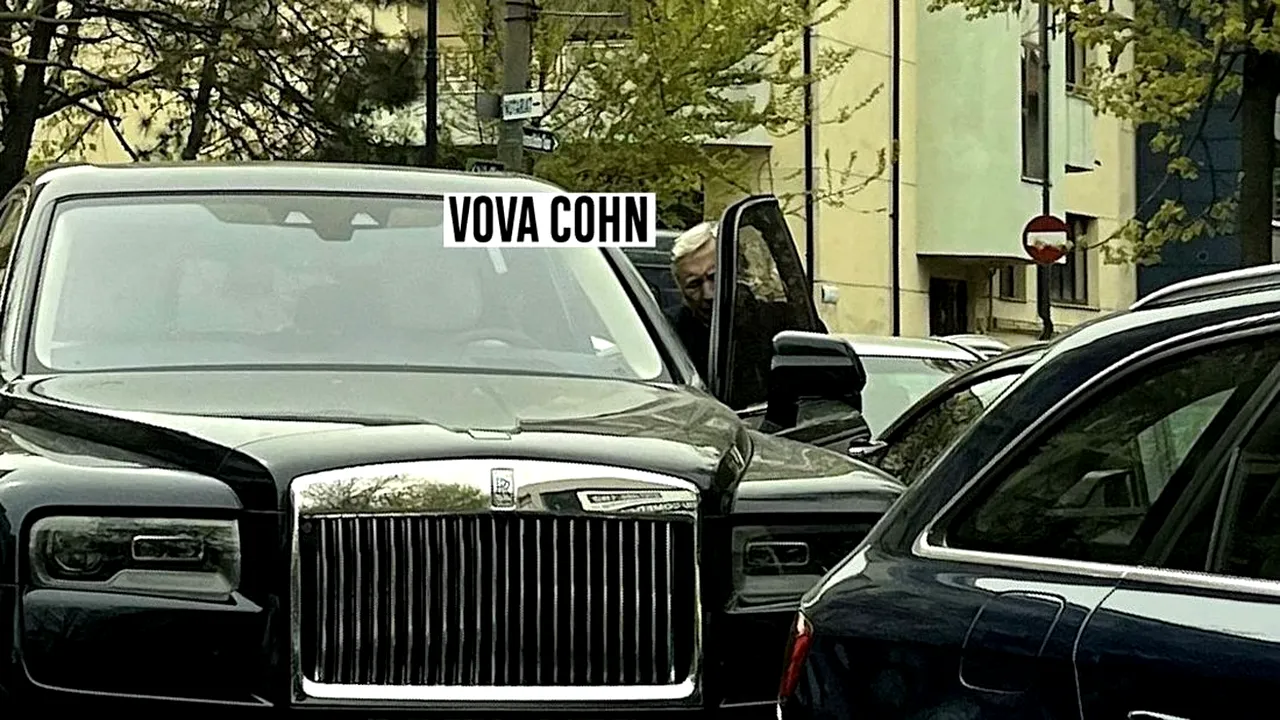 Vova Cohn, fost acționar al lui Dinamo, la piață cu un Rolls Royce de 400.000 de euro | GALERIE FOTO